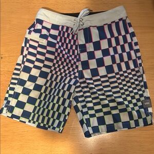 Vans Multicolor Checkered Men's Board Shorts